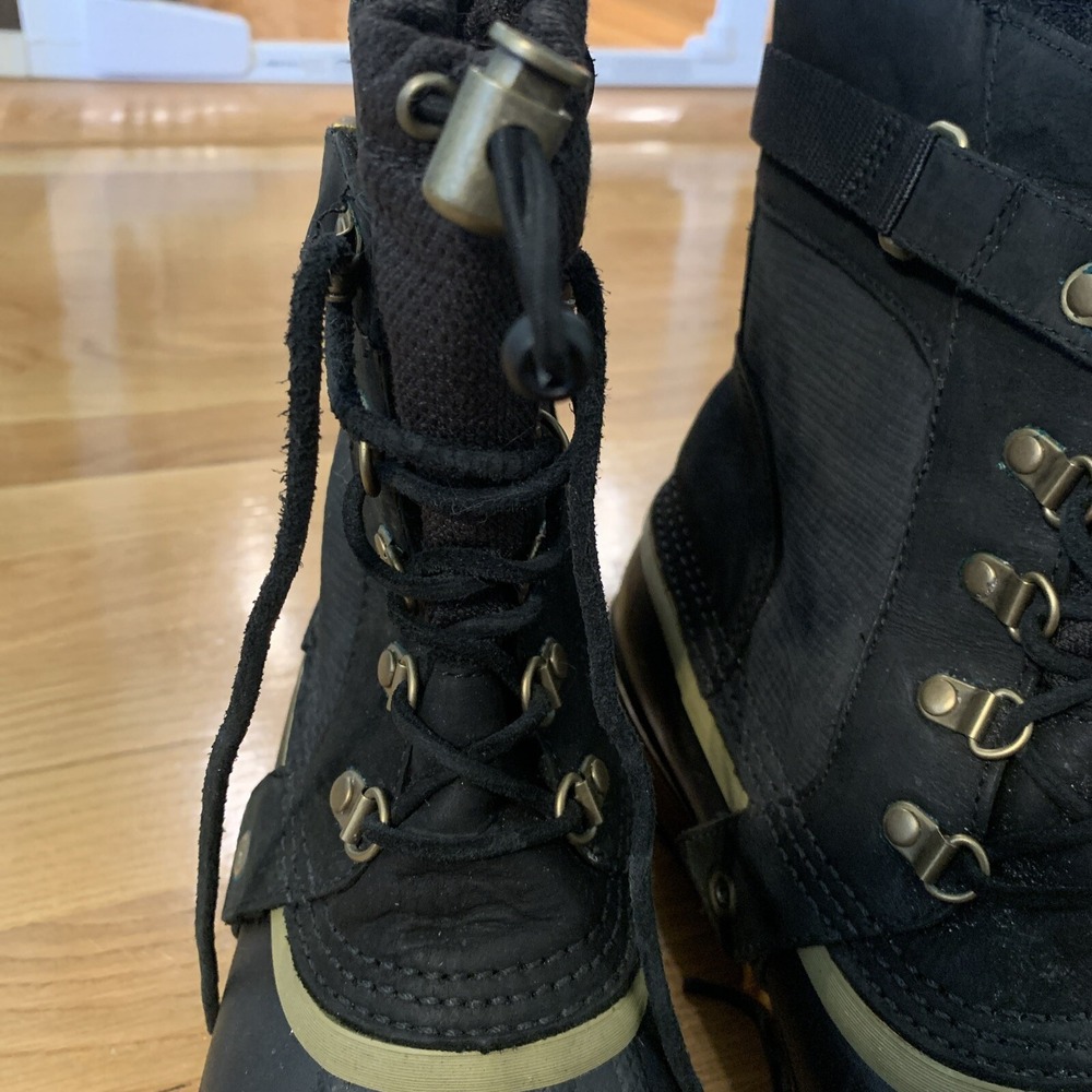 Sorel Women's Leather/Rubber Conquest Carly Short Duck Boots NL1899-010 Size 9 - Picture 6 of 6